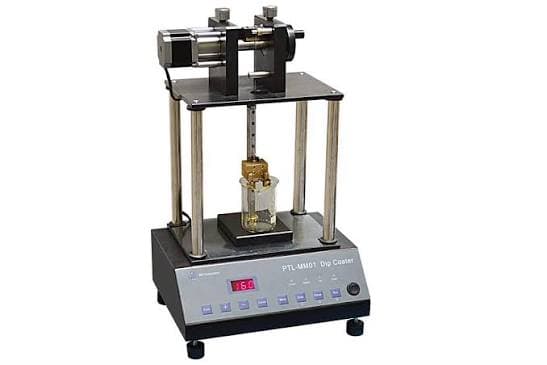 image of product 15 دستگاه لایه نشانی به روش غوطه وری  DIP-COATING MACHINE مجهز با سیستم همزن مغناطیسی و سیستم گرمایشی